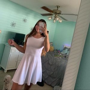 white dress